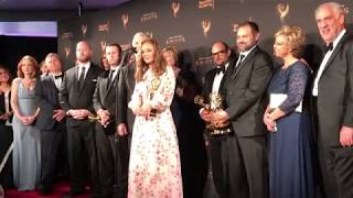 Leah Remini Scientology and the Aftermath Exclusive 2017 Emmy Awards Press Room Winner Interview [upl. by Panta]