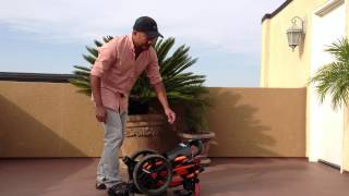 Folding and Unfolding Your Clicgear Golf Push Cart [upl. by Lizbeth701]