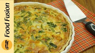 Chicken Quiche Recipe By Food Fusion [upl. by Nats]