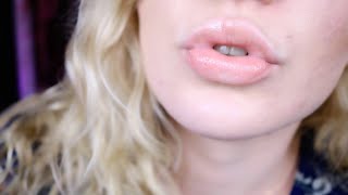 Up close kisses all over ASMR no talking [upl. by Mossman212]