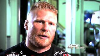 UFC 121  Brock Lesnar Interview [upl. by Yaf854]