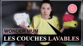 Les couches lavables Wonder Mum  Juliana [upl. by Pittel]