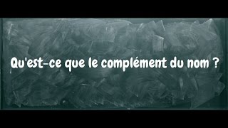 G18 le complément du nom [upl. by Theodosia]