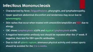 Infectious Mononucleosis [upl. by Alilak745]