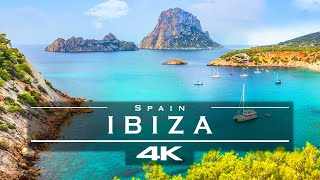 Ibiza Spain 🇪🇸  by drone 4K [upl. by Naldo]