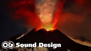 Explosive Volcano Sound Effect [upl. by Kcirddes]