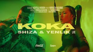 Shiza amp Yenlik  Koka  Live CocaCola x õzen [upl. by Trahern]