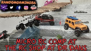 Micro RC Competition part 1 124 amp 118 Scale Crawlers at The RC Shop at Dr Dans [upl. by Diba882]