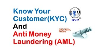 Best Explained  Know Your CustomerKYC amp Anti Money LaunderingAML  Study Capsule [upl. by Carolynn]