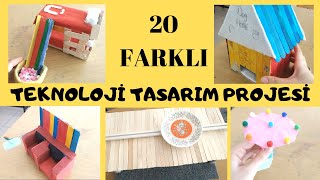 20 farklı TEKNOLOJİ TASARIM PROJESİ PROJE FİKİRLERİ teknoloji tasarım icatlar inovasyon örnekleri [upl. by Bud149]