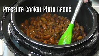 Pressure Cooker Pinto Beans  No Soak Quick Cook Beans  Cosori 2 Quart Electric Pressure Cooker [upl. by Ardnasirk]