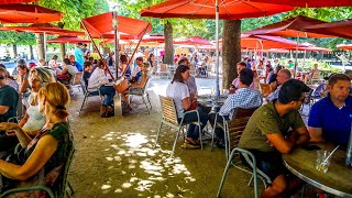 Walking Past The Parisian Cafe Scene Paris [upl. by Vish]