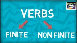 Verbs  Finite Verbs vs NonFinite Verbs  Differences  When to use [upl. by Eslek]