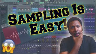 Sampling is Easy FL Studio Beginner sampling tutorial [upl. by Platt]