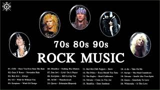 70s 80s 90s Rock Playlist  Best Rock Songs Of 70s 80s 90s [upl. by Araf172]