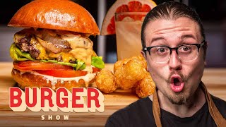 Joshua Weissman Cooks the Perfect Burger Combo Meal  The Burger Show [upl. by Dekeles]