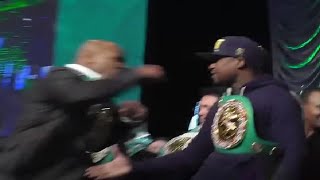 Mike Tyson Getting Angry at Floyd Mayweather [upl. by Sloane204]