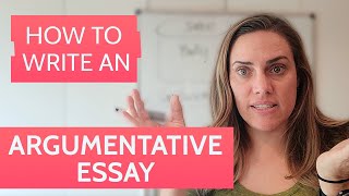 How to Write an Argumentative Essay  Advance Writing [upl. by Emilie]