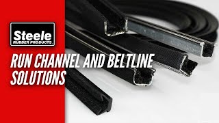 Run Channel and Windowfelt  Beltline Solutions from Steele [upl. by Pinette]