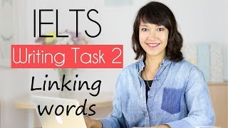 Full IELTS Writing Task 2 essay  LINKING WORDS Part 2 Coherence amp Cohesion [upl. by Brana]