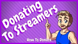 How to Donate on Twitch [upl. by Aamsa780]