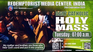 Catholic Holy Mass  24th September 2024  Tuesday [upl. by Chaddie]