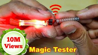 How to make magic tester wireless tester at homemade Elab Industrial [upl. by Asenav440]