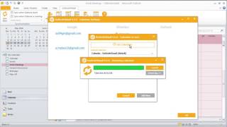 How to sync Google Calendar with Outlook Outlook4Gmail [upl. by Shuping]