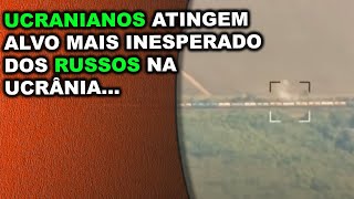 Ucranianos atingem alvo mais improvável dos russos na Ucrânia [upl. by Rodmun521]