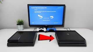 How to TRANSFER DATA FROM PS4 TO PS4 EASY METHOD [upl. by Devona]