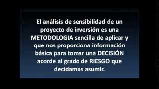 Analisis de Sensibilidad [upl. by Kain]