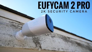 EufyCam 2 Pro 2K Wireless Security Camera Review [upl. by Moia]