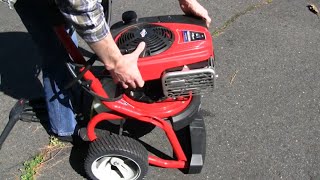 SIEZED PRESSURE WASHER ENGINE part 1 [upl. by Norvin]