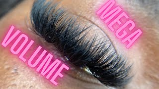 Mega Volume Tutorial  Lash With Me [upl. by Hartzel]