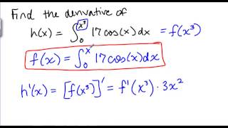 Taking Derivatives of Integrals [upl. by Linehan]