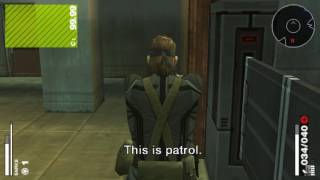 Metal Gear Solid Portable Ops PSP Gameplay HD [upl. by Akila]