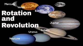 Rotation and Revolution of the 8 planets [upl. by Tyson]