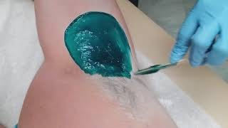 Underarm Waxing Tutorial [upl. by Tiffanie]