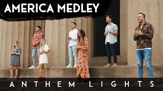 AMERICA MEDLEY 2021  Anthem Lights amp Charlotte Ave [upl. by Onit]