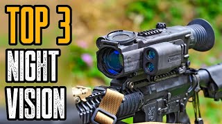 Top 3 Best Night Vision Rifle Scopes for Hunting [upl. by Neerahs]