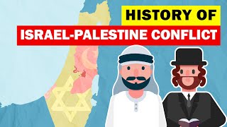 History of IsraelPalestine Conflict [upl. by Xirtaeb]