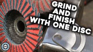 Grinding and Finishing Metal in One Step [upl. by Ylreveb]