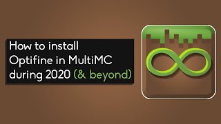 How to Install OptiFine to MultiMC in 2022 ALL VERSIONS [upl. by Queri]