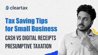 Presumptive Taxation Simplified Cash vs Digital Receipt ITR4 [upl. by Kerge]