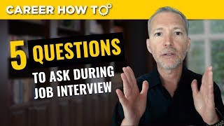 My Top 5 Questions To Ask in a Job Interview [upl. by Irreg]