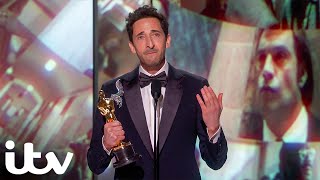 Adrien Brody wins Best Actor  Oscars 2025 [upl. by Retsbew]