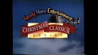 Christmas Classics Series  Family Home Entertainment 1992 Promo VHS Capture [upl. by Koosis]