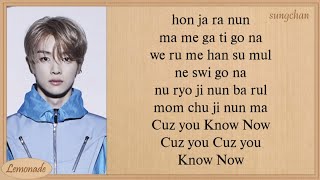 NCT U  Know Now Easy Lyrics [upl. by Kenison]