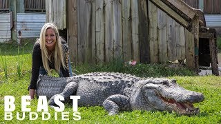 Businesswoman Ditches Career For Giant Gators  BEAST BUDDIES [upl. by Arlyne]