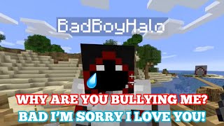 Skeppy Made BadBoyHalo Cry [upl. by Odnumde]